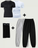 Compression shirt + Jogger + Straps